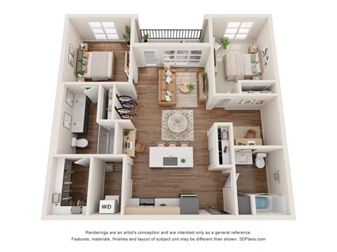 a view of the 1 bedroom floor plan of a 3132 sq ft house